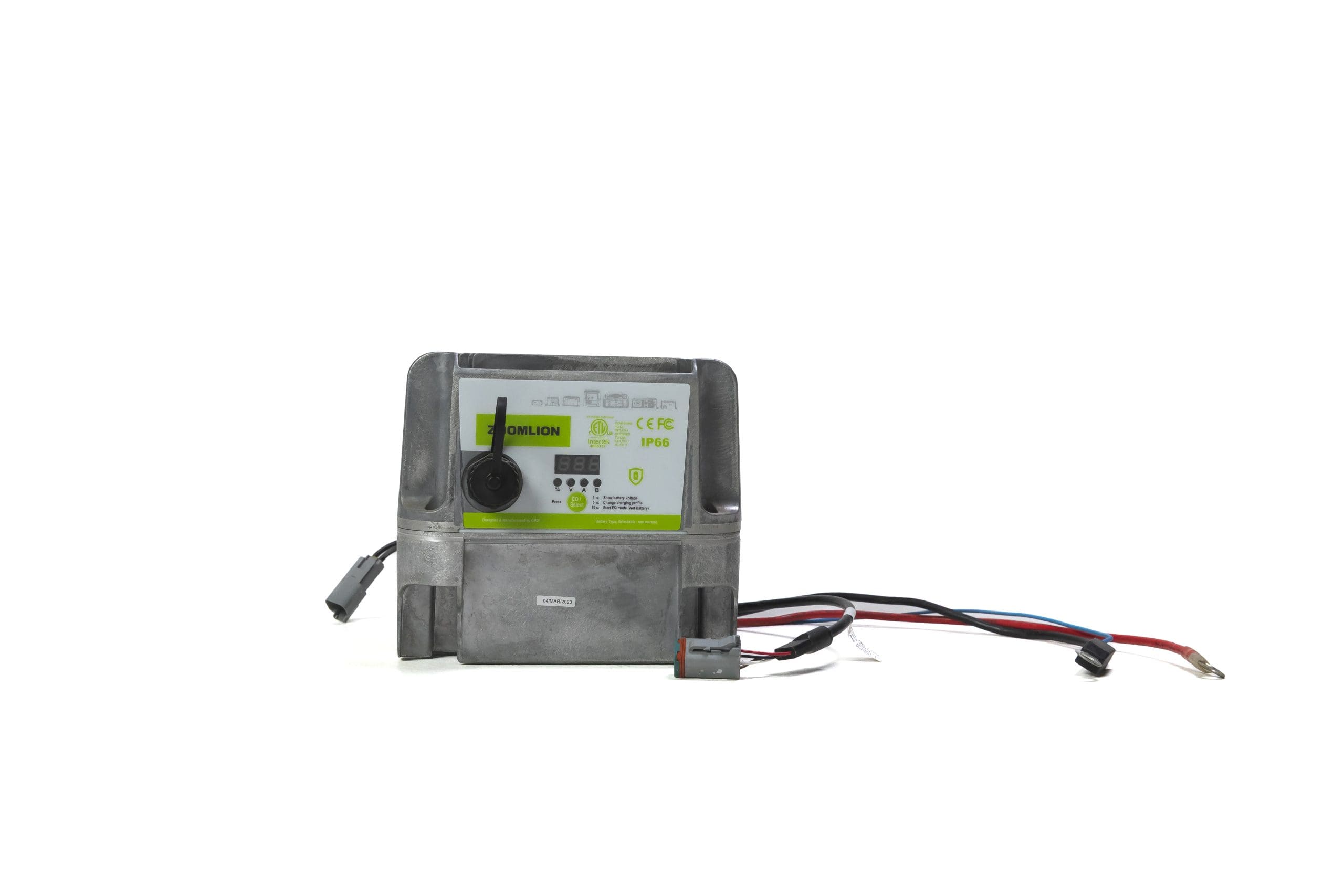 CARGADOR DE BATERIA MONTADO EN VEHICULO - Imagen 2